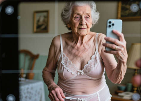 Heiße Oma